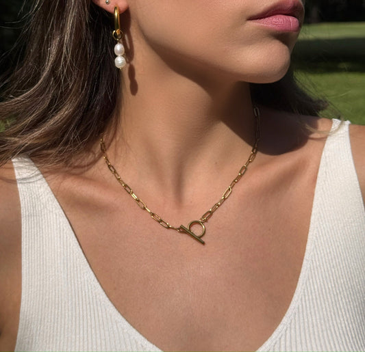 Gold Front Opening Chain