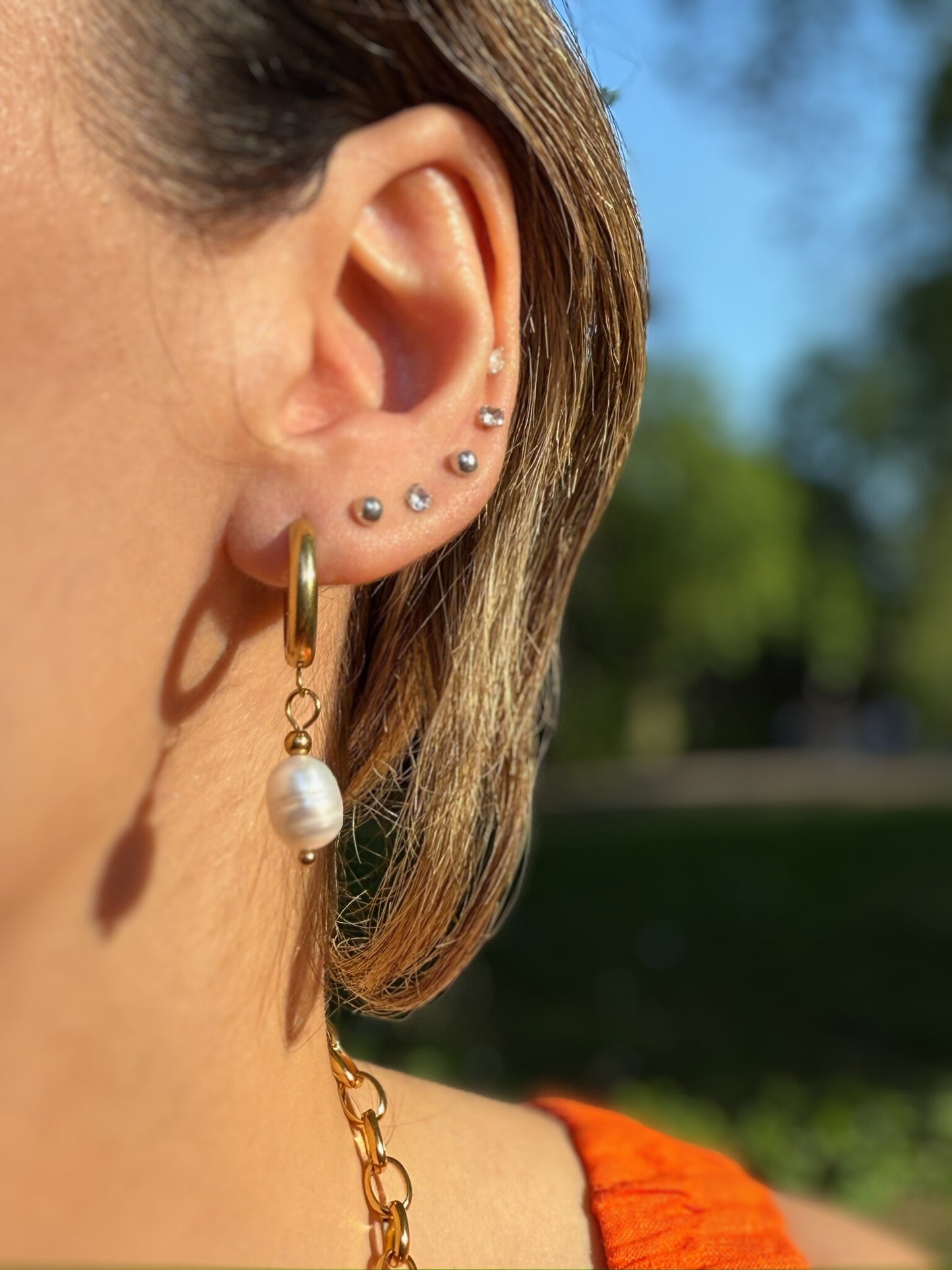 Pearl Drop Earrings