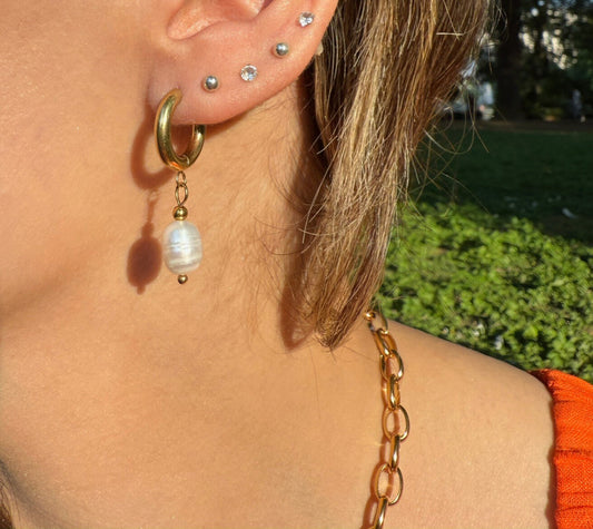 Pearl Drop Earrings