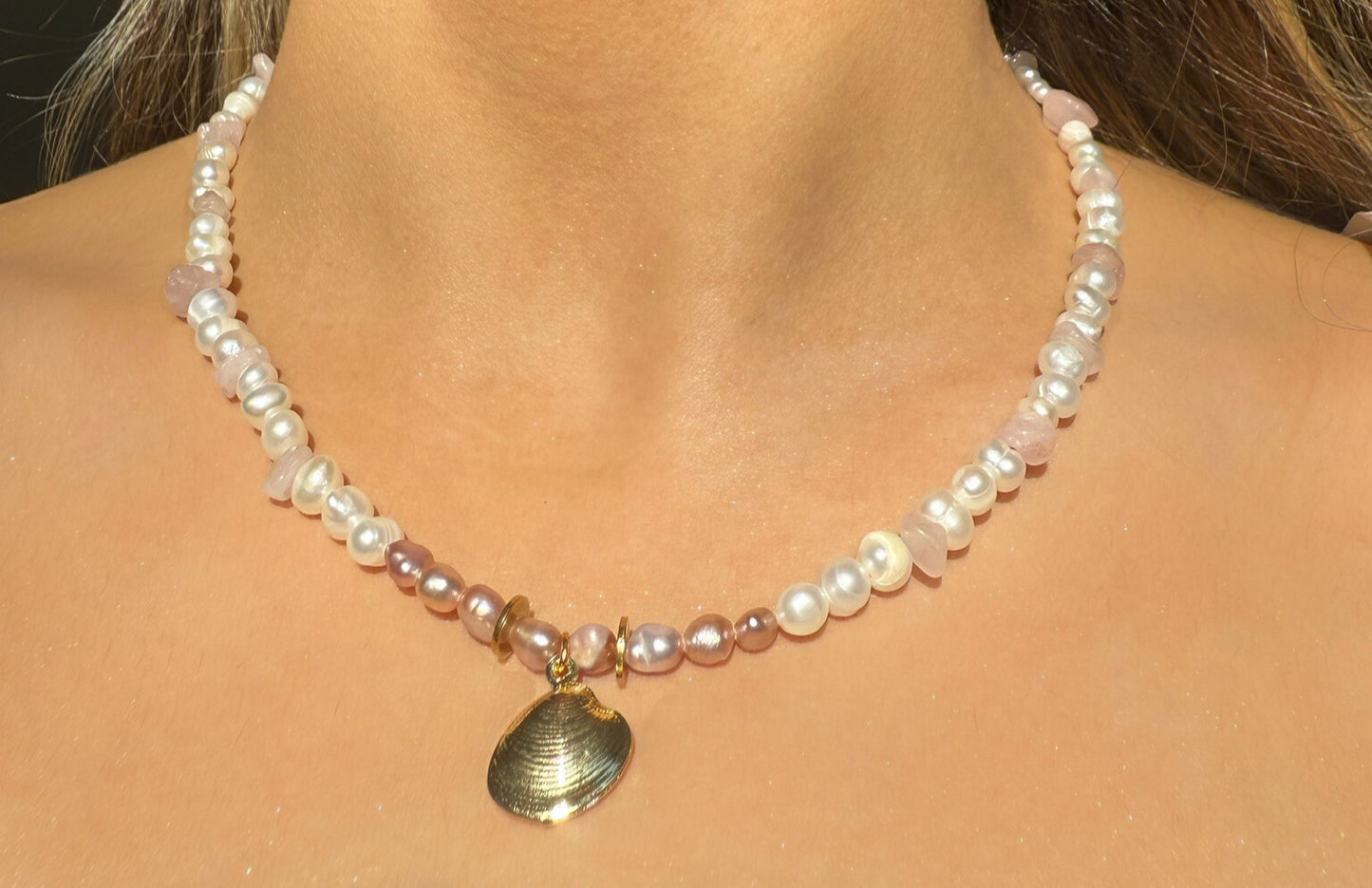 Pearlys' Seashell Necklace