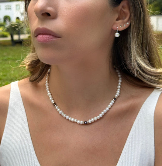 Silver Elegance Earring