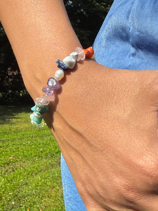 Bloom Round Pearl Bracelet