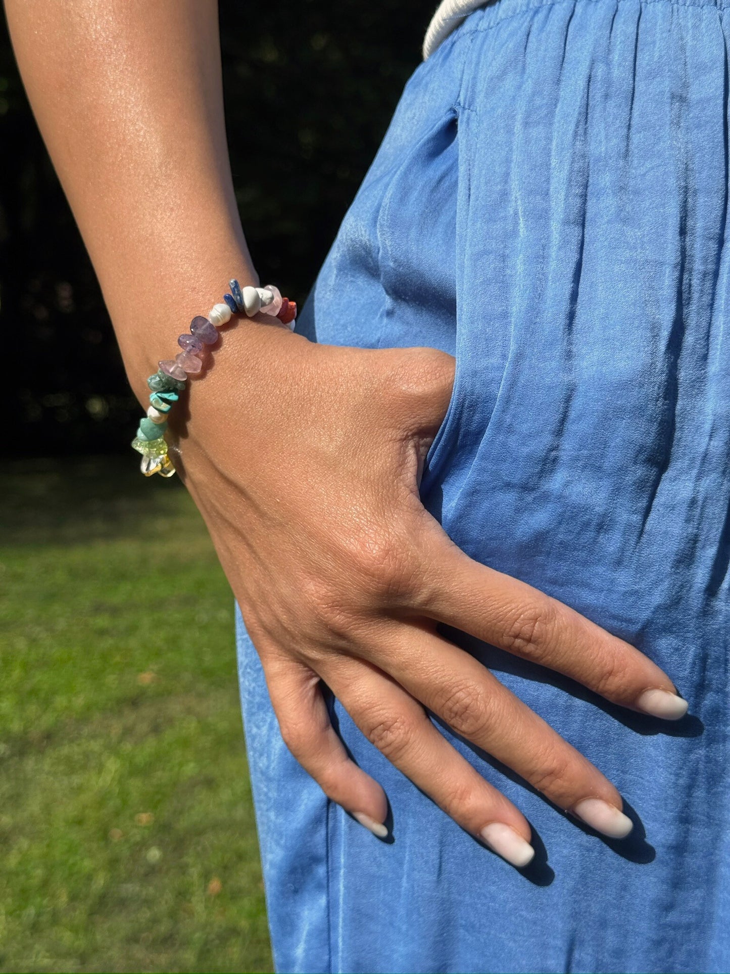 Bloom Round Pearl Bracelet