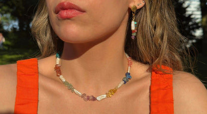 Bloom Long Pearl Necklace