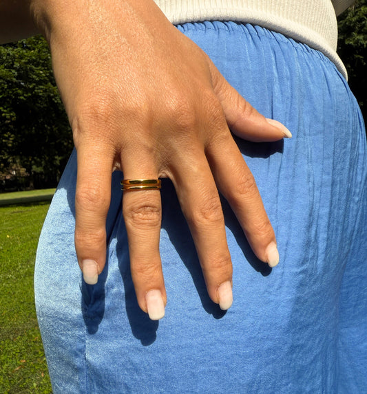 Double Lined Ring