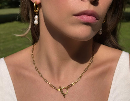 Gold Front Opening Chain