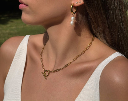 Gold Front Opening Chain